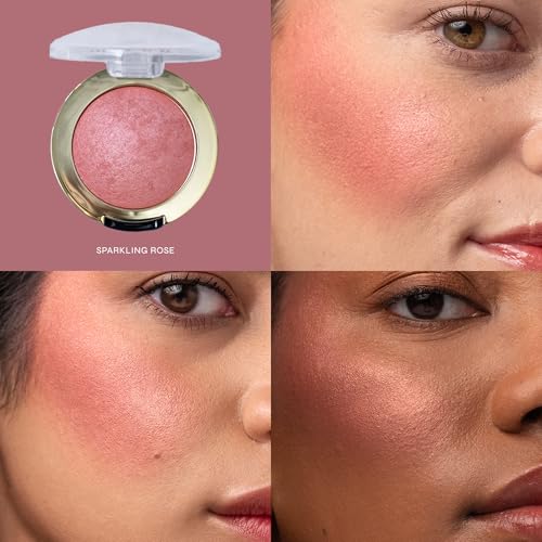 Milani Baked Blush - Sparkling Rosé, Buildable Powder Blush