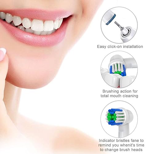 Replacement Toothbrush Heads for Oral-B, 12-Pack