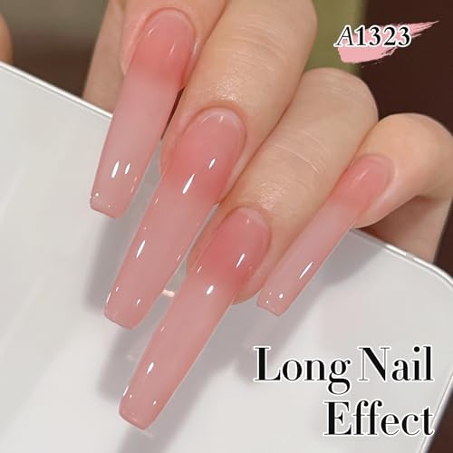 Double Rhythm Jelly Gel Polish 15ml | UV/LED Curable Milky Nude