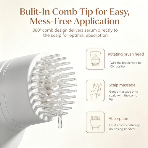 Serene Hair Revive Serum with Built-in Brush Applicator