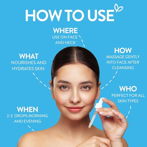 By Nature 2% Hyaluronic Acid Serum for Face & Neck ? Deep Hydration Serum for Dry, Oily & Sensitive Skin ? Lightweight Facial Serum, 1 fl oz