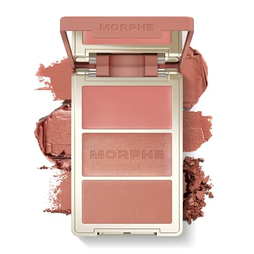 MORPHE Cheek Thrills Face Trio - Multi-Finish Blush & Highlighter