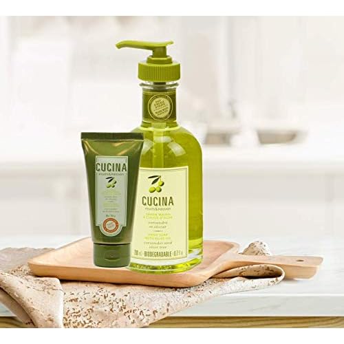 Fruits & Passion Coriander and Olive Tree Hand Soap 200ml and Nourishing Hand Butter 60ml