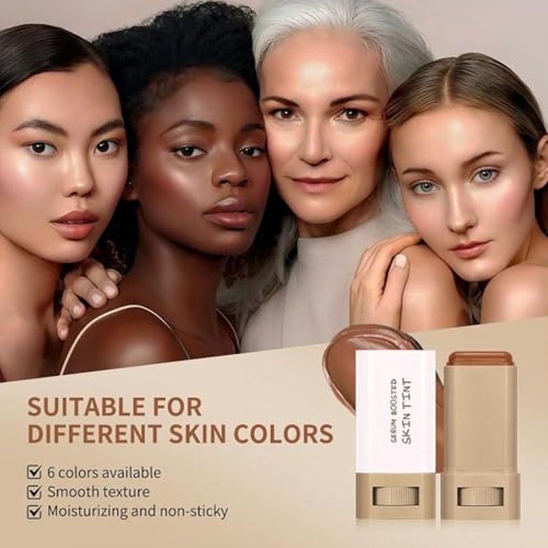 Vienflona 3-in-1 Skin Tint & Foundation Stick for Black Women