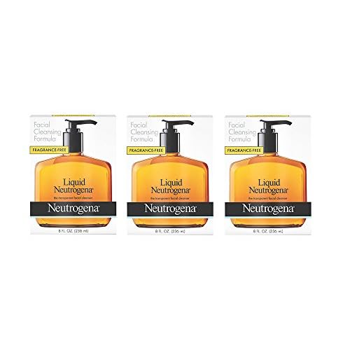 Neutrogena Liquid Facial onDdd Cleansing Formula, 8 Fl. Oz (3 Pack)
