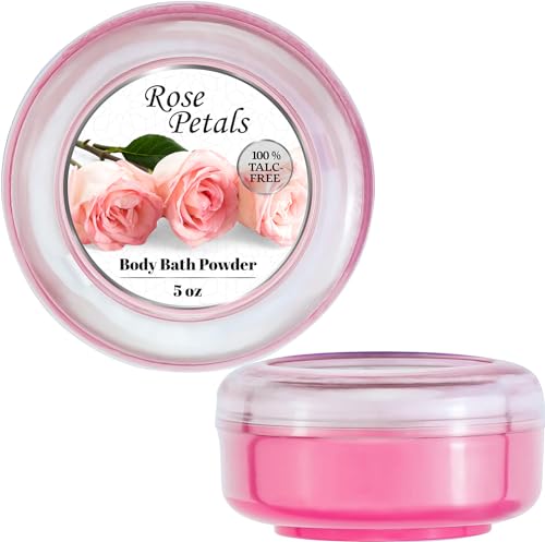 R-NEU Talc-Free Body Powder Rose Petals 5 oz
