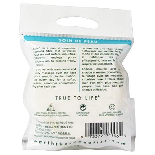 Earth Therapeutics, Complexion Pads Loofah, 3 Count