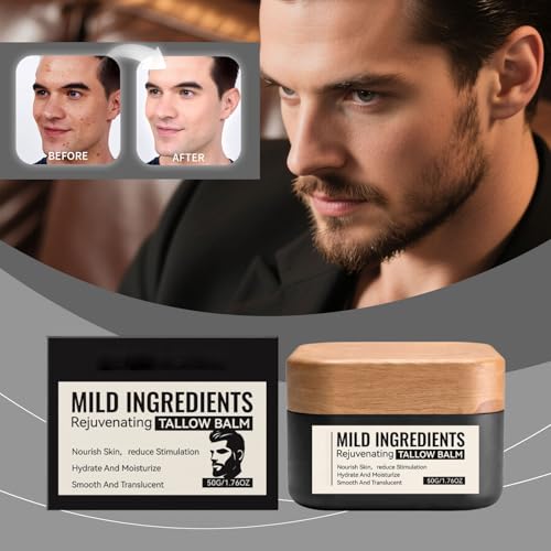 Men's Rejuvenating Tallow Balm - Deep Moisturizer for Skin