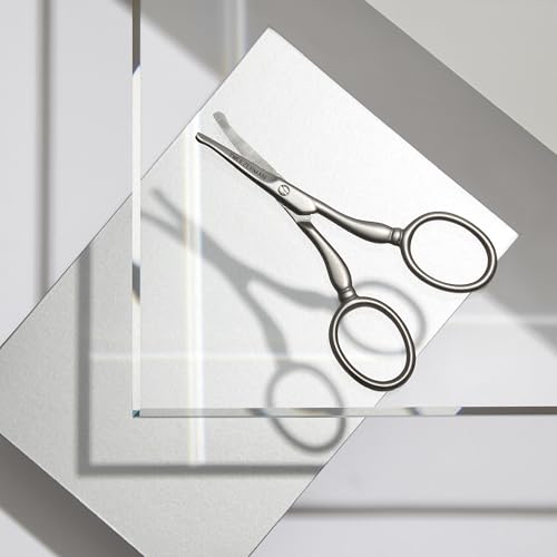 Tweezerman Facial Hair Scissors for Men | Stainless Steel