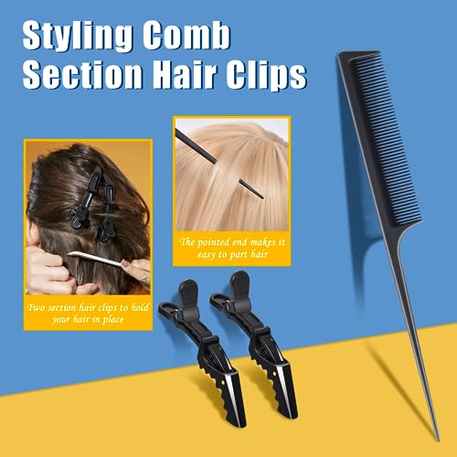 Heat Proof Hair Styling Gloves - 2Pc Set for Curling Iron & Wand