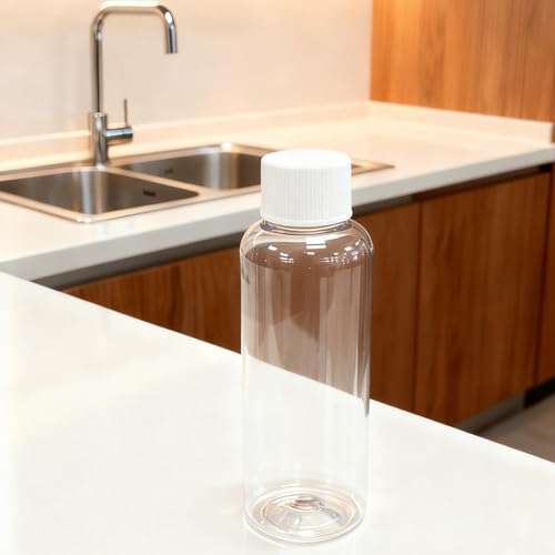 Travel Size Mouthwash Bottles 3.4 oz, 5 Pack TSA-Approved