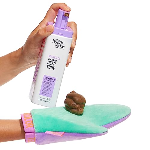 Bondi Sands Technocolor Magenta Face + Body Kit | Includes Lightweight Sunless Foam and Hydrating Face Serum for a Flawless Finish