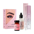 Menela Medium Brown Henna Color Kit with Beauty Serum – Vegan & Ammonia-Free