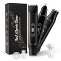 3-in-1 Body Hair Trimmer for Men - Waterproof Electric Razor