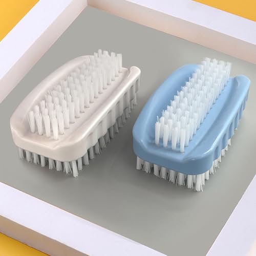 Two-Sided Nail Brush for Cleaning Fingernails - 2 Pack