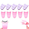 False Eyelash Applicator Clips - 10PC Plastic Tool Set