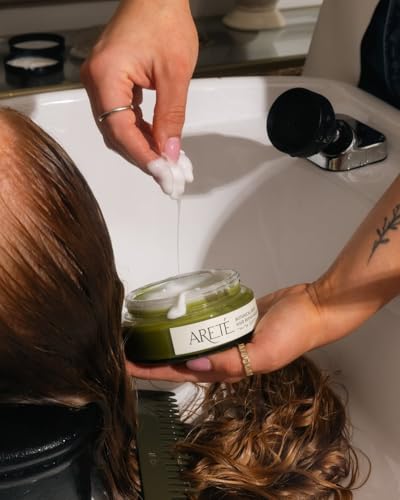 ARETÉ Botanical Hair Repair Masque - Strengthening & Frizz Control, 5.8 oz