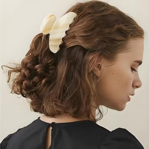 MAORULU 3-Inch Medium Acetate Hair Claw Clip for Women