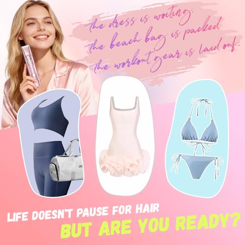 2-in-1 Bikini Trimmer for Women, IPX6 Waterproof Electric Shaver