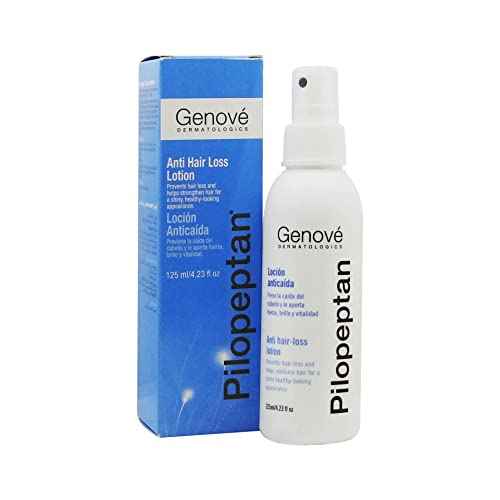 Genov? Pilopeptan Hair Loss Lotion 125ml - Hair Regrowth Treatment - Keep Your Hair Healthy - Say No to Alopecia - Spain
