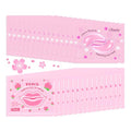Sulily 30 Pairs Pink Collagen Lip Masks & Eye Patches Set