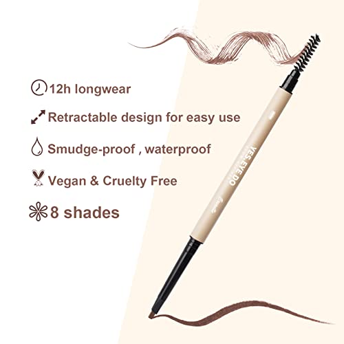 Light Grey Eyebrow Pencil for Mature Brows