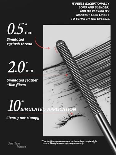 Page Vine 5D Mascara with Metal Precision Wand - Waterproof