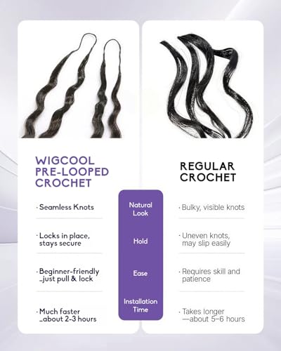 Burmese Curly Crochet Hair 18" 120g - Human Hair for Black Women