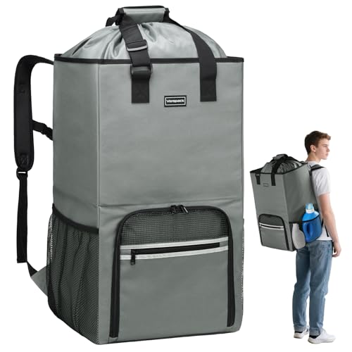 Extra Large Laundry Backpack - 90L Heavy-Duty Laundry Bag with Straps