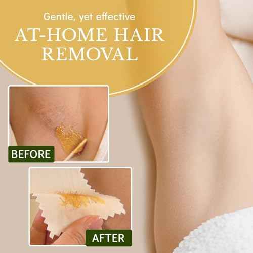 MOOM Organic Sugar Wax with Tea Tree Oil, 12 oz Jar (2-Pack), Hair Removal for Bikini, Brazilian, Face & Legs - Soft wax for Sensitive Skin, Best For Women & Men (Strips & Sticks NOT Included)