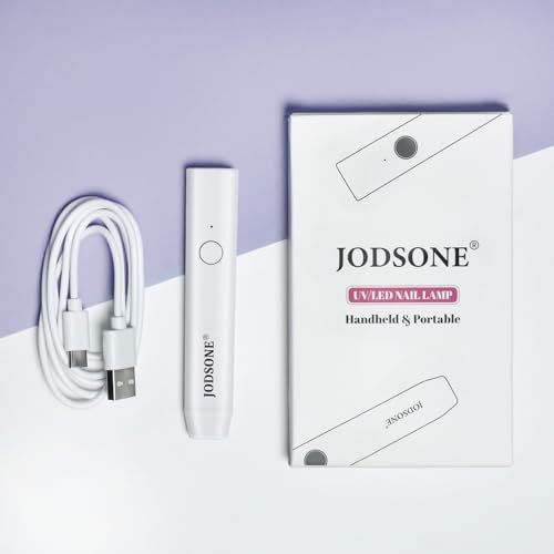 JODSONE Handheld UV Gel Nail Lamp - Cordless Mini Nail Dryer