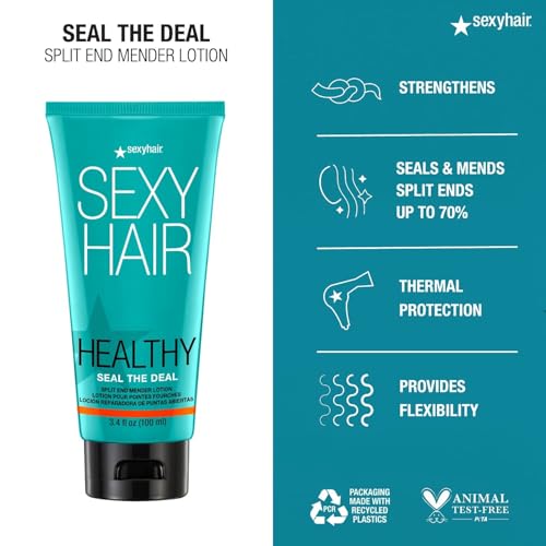 SexyHair Healthy Seal the Deal Split End Mender Lotion | All Hair Types