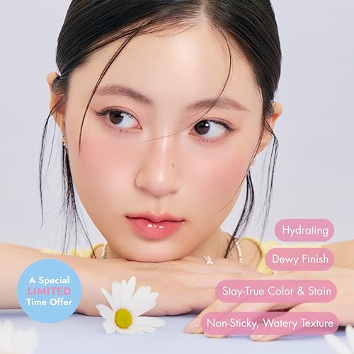 rom&nd Glasting Color Gloss - Korean Lip Oil | Peony Ballet 01