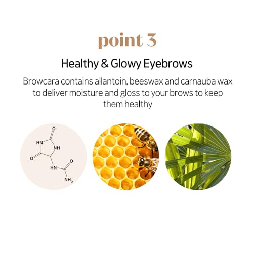 ETUDE Color My Brows Brow Mascara - 3D Natural Tint, Red Brown