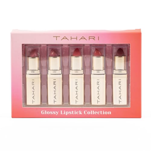 VOTUM Tahari 5-Piece Lipstick Set with Matte, Cream & Pearl