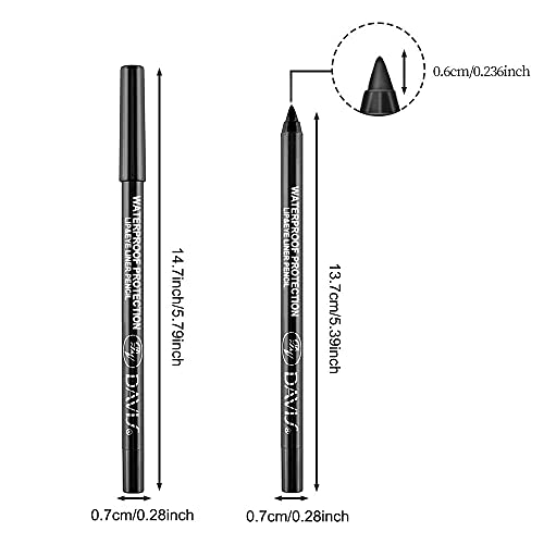 LemonSac 15-Color Eyeliner Pen Set – Pearl & Matte