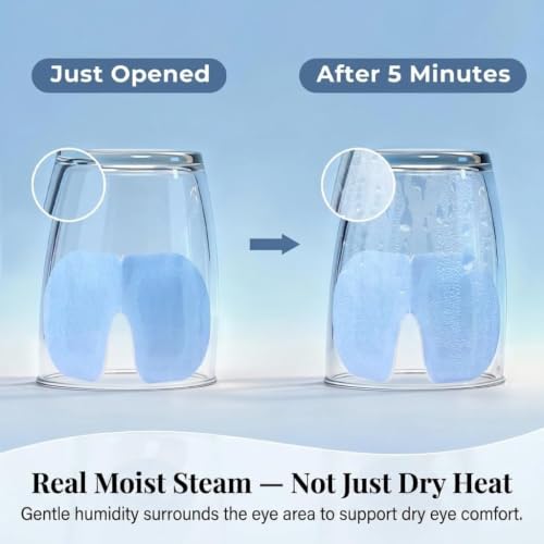 30 Pack Self-Heating Steam Eye Masks for Dry Eyes
