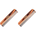 Kent A FOT Handmade All Fine Tooth Pocket Comb for Men, Hair Comb Straightener for Everyday Grooming Styling Hair, Mustache and Beard, Use Dry or with Balms, Saw Cut and Hand Polished, Made in England