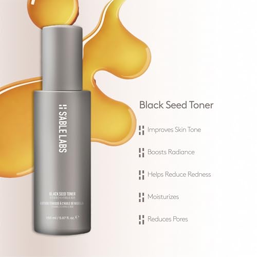 S'ABLE Labs - Black Seed Facial Toner | Protect, Restore, Refine, Soothe | Ferulic Acid, Vitamins C + E | Melanin-Inclusive Skincare (150 mL | 5.07 fl oz)