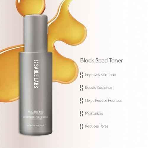 S'ABLE Labs - Black Seed Facial Toner | Protect, Restore, Refine, Soothe | Ferulic Acid, Vitamins C + E | Melanin-Inclusive Skincare (150 mL | 5.07 fl oz)