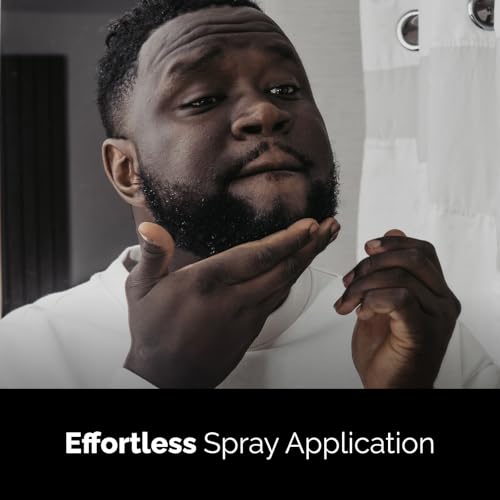 Golden Grooming Beard Growth Spray ? Natural Biotin & Vitamin E Formula to Boost Beard Growth, Thickness & Strength (Single)