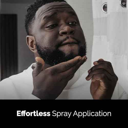 Golden Grooming Beard Growth Spray ? Natural Biotin & Vitamin E Formula to Boost Beard Growth, Thickness & Strength (Single)