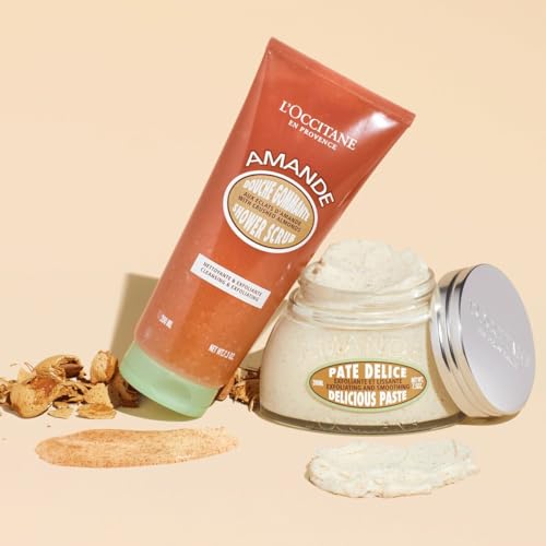 L'Occitane Almond Body Scrub Exfoliating Paste 7 oz