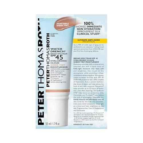 Peter Thomas Roth | Water Drench¢ç Broad Spectrum SPF 45 Hyaluronic Cloud Sheer Tint Moisturizer