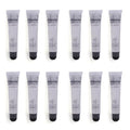 Maxie Clear Lip Polish Bulk - 12 Pieces Shimmery Gloss