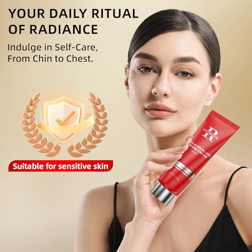 Neck Cream - Retinol & Collagen Neck Firming Cream for Wrinkles, Moisturizing and Anti-Aging, Perfect for Neck & D?collet? Skin Care - 1.76 fl.oz