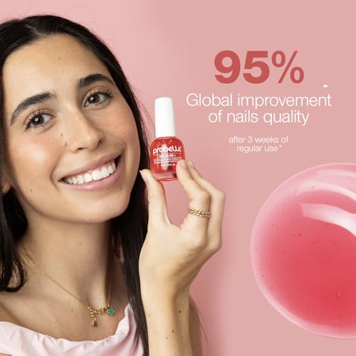 Probelle Nail Glow + Strengthener with Sheer Jelly Tint – 0.5 oz