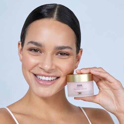 ISDIN Isdinceutics Hyaluronic Moisture Sensitive Skin Calming Daily Face Moisturizer with Hyaluronic Acid 1.76 OZ