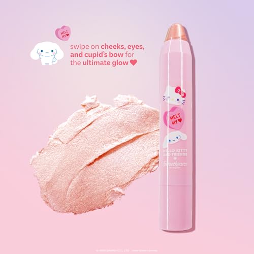 Crème Shop Hello Kitty Stick Highlighter - Skincare Infused