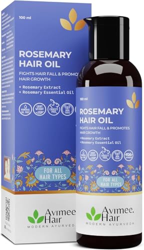 Avimee Rosemary Hair Oil for Hair Growth & Fall Control 100mL